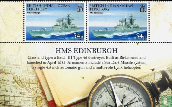 Shipping and exploration - HMS Edinburgh