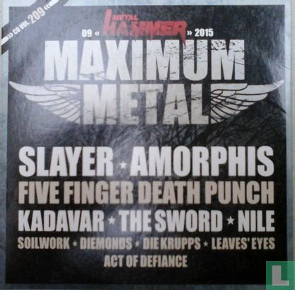 Metal Hammer "Maximum Metal" 209 - Image 1