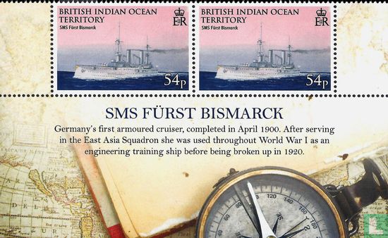 Seafaring and exploration - SMS Fürst Bismarck