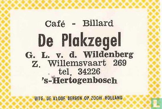 Café Billard De Plakzegel