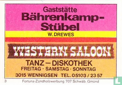 Bährenkamp-Stübel - Western Saloon - W. Drewes