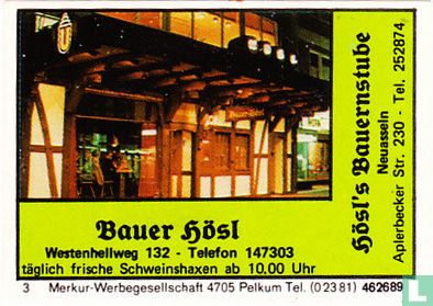 Bauer Post - Hösl's Bauernstube