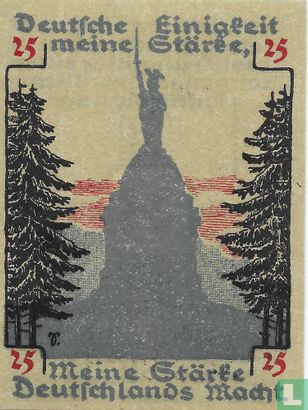 Detmold, Stadt - 25 Pfennig 1920 - Afbeelding 1