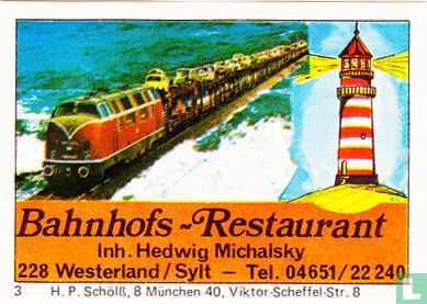 Bahnhofs-Restaurant - Hedwig Michalsky