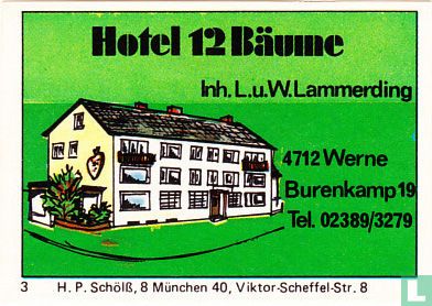 Hotel 12 Bäume - L.u.W. Lammerding