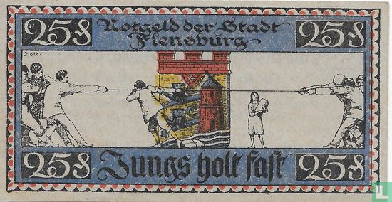 Flensburg 25 Pfennig 1920 - Afbeelding 1