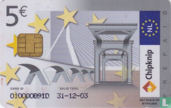 Prepaid Chipknip € 5 - Image 1