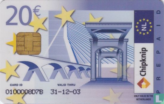 Prepaid Chipknip € 20 - Image 1