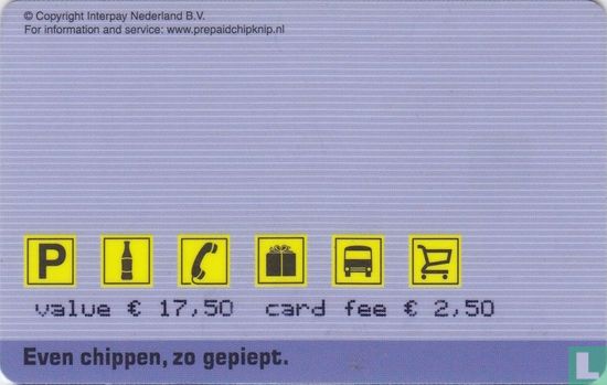 Prepaid Chipknip € 20 - Afbeelding 2
