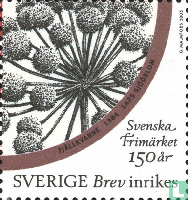 150 ans de timbres suédois