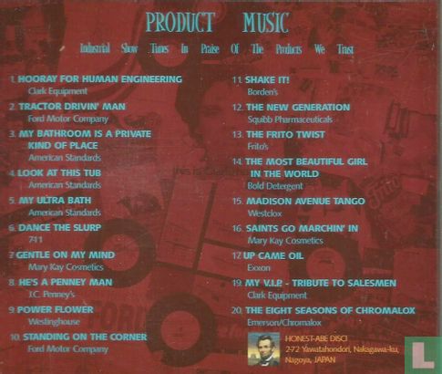 Product Music 1 - Industrial Show Tunes in Praise of Products We Trust - Afbeelding 2