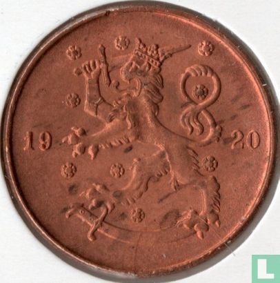 Finland 10 penniä 1920 - Afbeelding 1