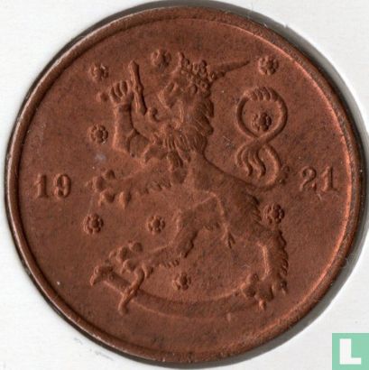 Finland 10 penniä 1921 - Afbeelding 1