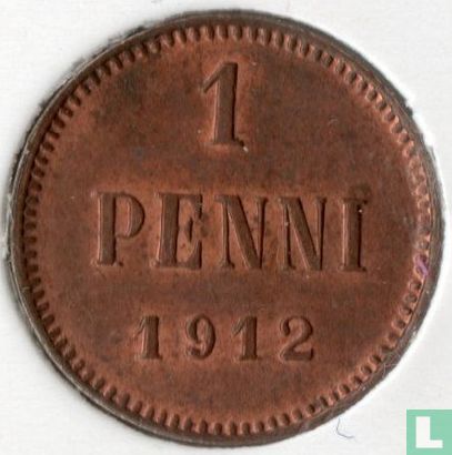 Finlande 1 penni 1912 - Image 1