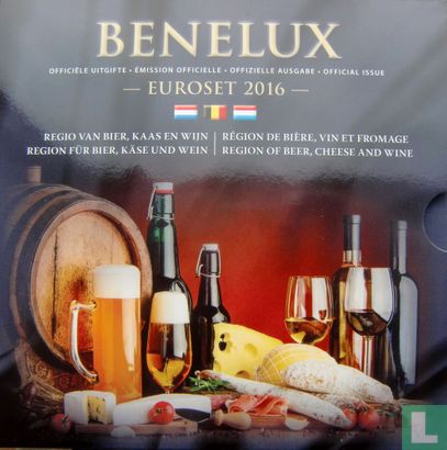 Benelux mint set 2016 "Region of beer - cheese and wine" - Image 1
