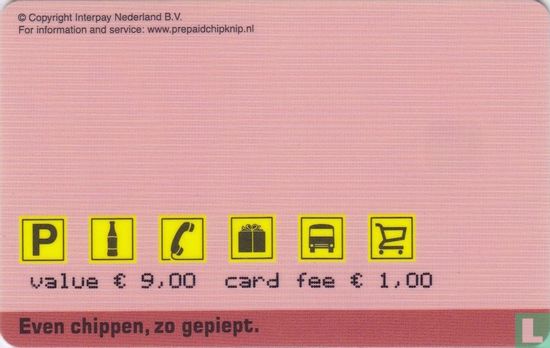 Prepaid Chipknip € 10 - Image 2