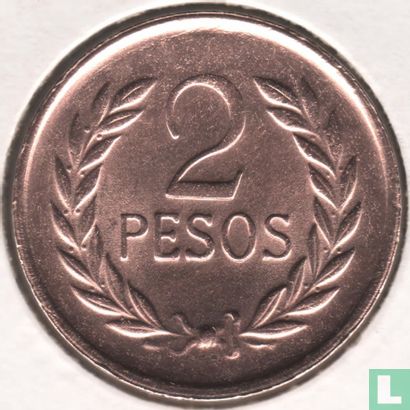 Colombie 2 pesos 1980 - Image 2