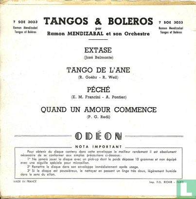 Tangos et boléros - Afbeelding 2