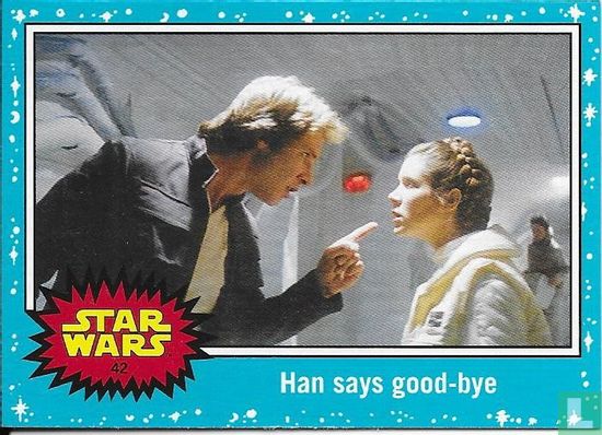 Han says good-bye  - Afbeelding 1