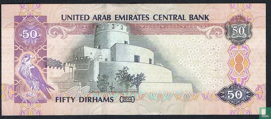 Verenigde Arabische Emiraten 50 Dirhams - Afbeelding 2