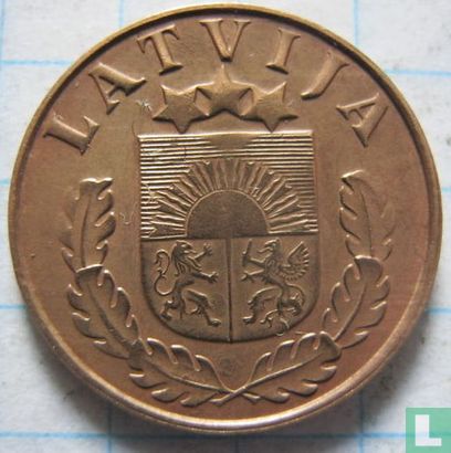 Lettonie 1 santims 1939 - Image 2
