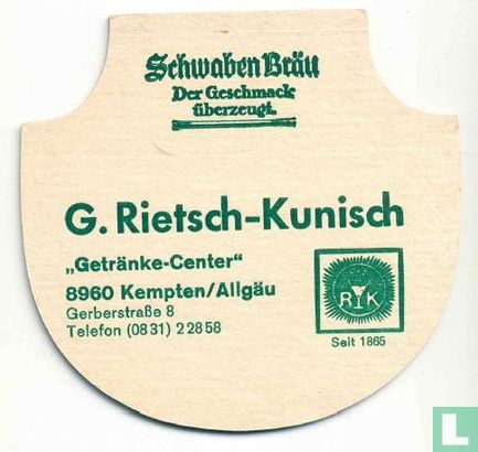 G. Rietsch- kunisch(Der Geschmack uberzengt) - Afbeelding 1