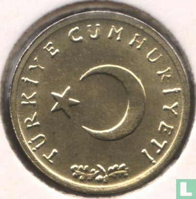 Turkije 1 kurus 1963 (koper-zink) - Afbeelding 2