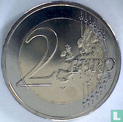Malta 2 euro 2014 (met muntteken) "50th anniversary of Independence" - Afbeelding 2
