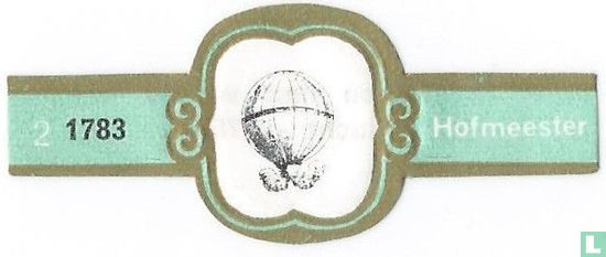 Ballon met warme lucht - 1783 - Afbeelding 1