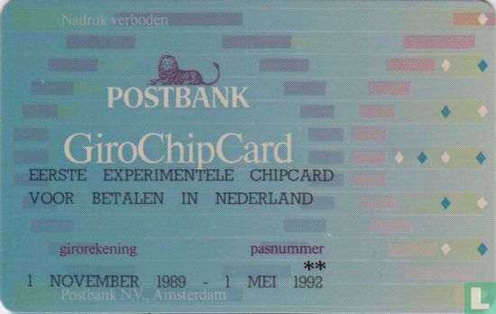 Chipcard-proef Woerden 1989-1991 - Bild 2