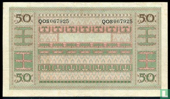 Indonesia 50 Rupiah 1952 - Image 2