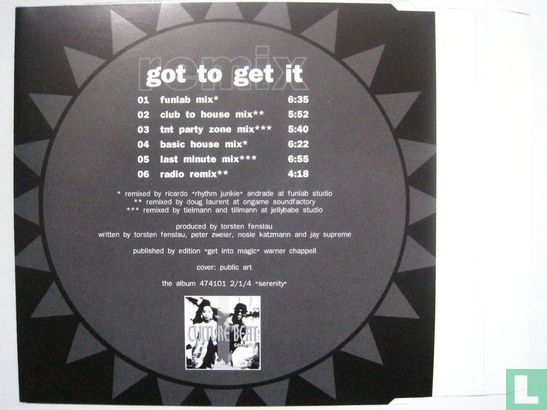 Got to get It (Remix) - Bild 2