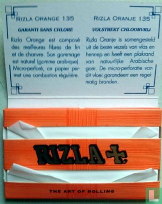 Rizla + Double Booklet Orange ( No. 135 )  - Afbeelding 2