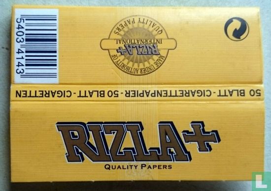Rizla + Standard Size Yellow  - Afbeelding 1