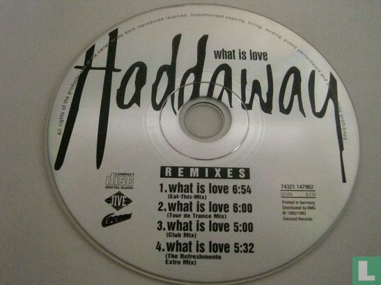 What is Love (Remixes) - Image 3
