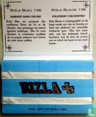 Rizla + Double Booklet Blue ( No. 136 ) - Afbeelding 2