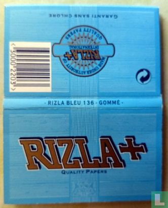 Rizla + Double Booklet Blue ( No. 136 )  - Afbeelding 1