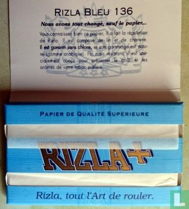 Rizla + Double Booklet Blue ( No. 136 )  - Afbeelding 2