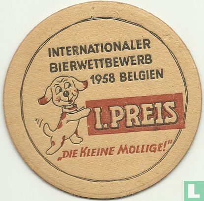 Internationaler Bierwettbewerb 1958 Belgien / Die kleine Mollige - Afbeelding 1
