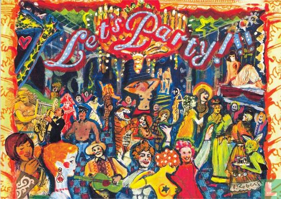 S000007 - Let's Party!!! Voorbeeldkaart - Image 1