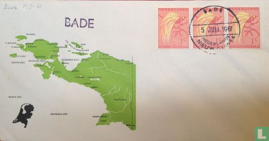 Bade Landkaart 08-31 05-07-1961
