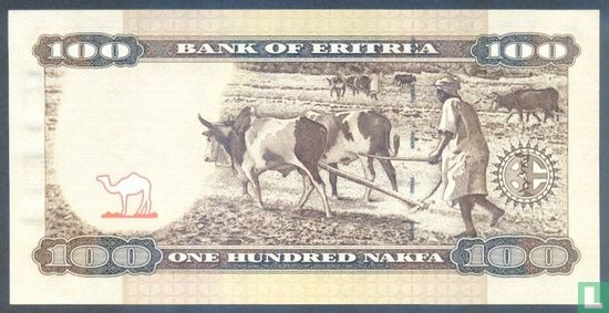 Eritrea 100 Nakfa 2011 - Afbeelding 2