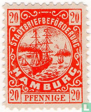 Stadtpost Hamburg Hammonia (E. Vieberg) 