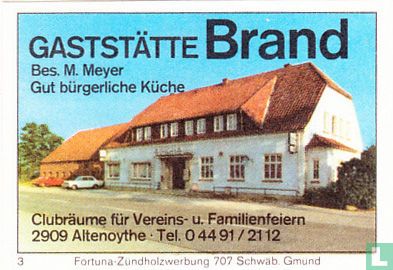 Gaststätte Brand - M. Meyer