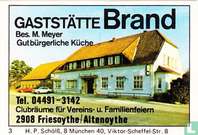 Gaststätte Brand - M. Meyer