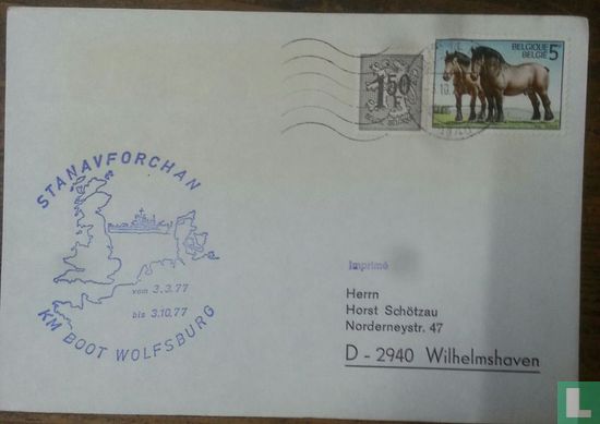 Postkantoor onbepaald - Schiffspost