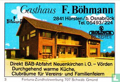 Gasthaus F. Böhmann