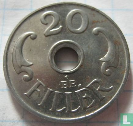 Hongarije 20 fillér 1944 - Afbeelding 2