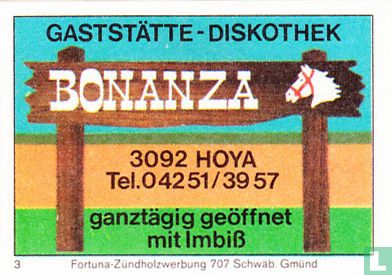 Gaststätte-Discothek Bonanza