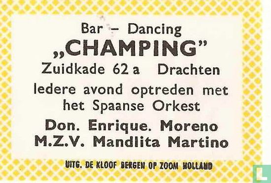 Bar Dancing "Champing" 